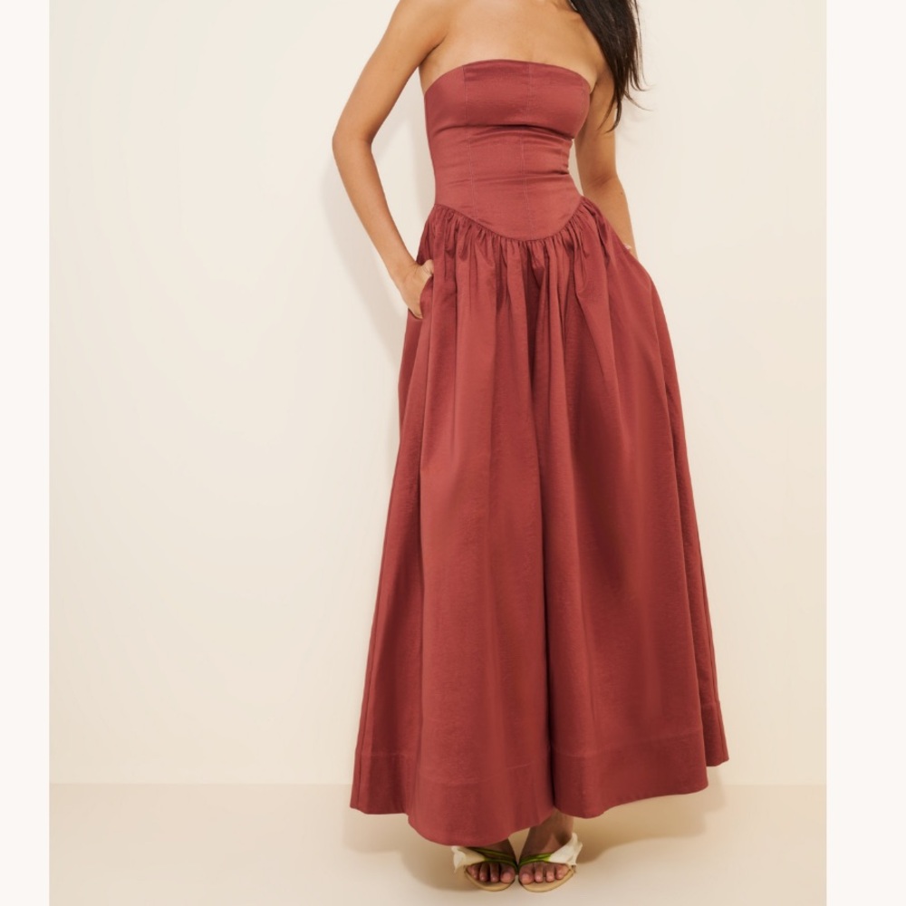 Strapless Maxi Dress - Women